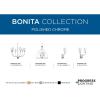 Progress Lighting Bonita Collection Brushed Nickel Two-Light Wall Sconce(Chrome)