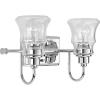 Progress Lighting P300138-015 Litchfield Bath & Vanity, Chrome, 9.25×15.38×15.38