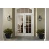 Progress Lighting P6617-20 Burlington Three-Light Large Wall Lantern, Polished Nickel/Delta, Antique Bronze(Antique Bronze)