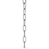 Progress Lighting Accessory Chain – 10′ of 9 Gauge Chain, Indoor & Outdoor, P8757-77, Forged Bronze(Galvanized Finish)
