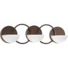 Progress Lighting P2035-20 Engage 3-Lt. Bath and Vanity Fixture with Etched Opal glass shades