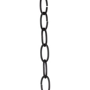 Progress Lighting Accessory Chain – 10′ of 9 Gauge Chain, Indoor & Outdoor, P8757-77, Forged Bronze(Antique Bronze)