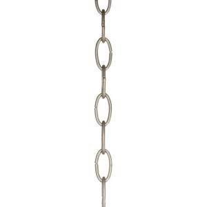 Progress Lighting Accessory Chain – 10′ of 9 Gauge Chain, Indoor & Outdoor, P8757-77, Forged Bronze(Gray)