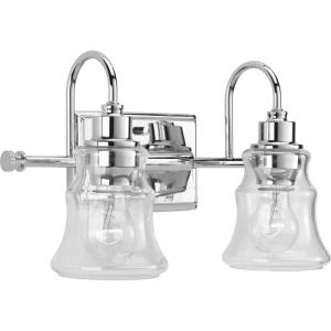 Progress Lighting P300138-015 Litchfield Bath & Vanity, Chrome, 9.25×15.38×15.38