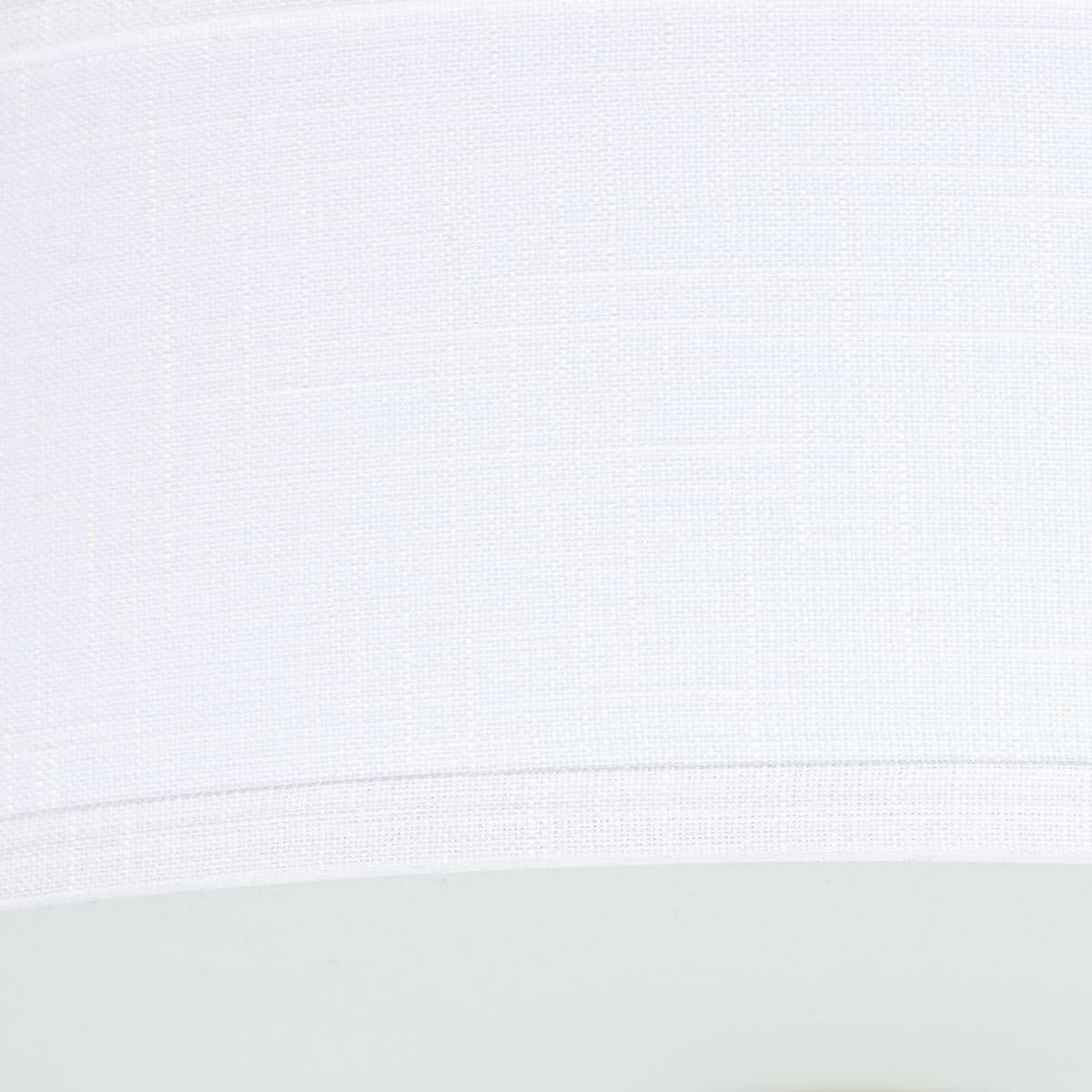 image:imageProgress Lighting Inspire Collection 3Light Ceiling Light Semi Flush Mount Ceiling Light Fixture with Summer Linen Light Shade for Interior Kitchen Lights Hallway 18 by 115 Satin BrassSatin Brass with Summer Linen Shade