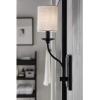 Progress Lighting Bonita Collection Black One-Light Wall Sconce