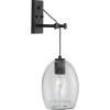 Progress Lighting Caisson Collection Graphite One-Light Wall Bracket