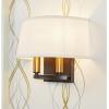 Progress Lighting Cherish Collection Two-Light Wall Sconce, Nickel(Bronze)