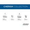 Progress Lighting Cherish Collection Two-Light Wall Sconce, Nickel(Nickel)