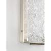 Progress Lighting LED Stone Glass Sconce Collection Brushed Nickel ADA Wall Sconce, 8.50×8.00×8.00(Nickel)