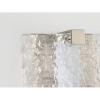 Progress Lighting LED Stone Glass Sconce Collection Brushed Nickel ADA Wall Sconce, 8.50×8.00×8.00(Nickel)