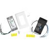 Progress Lighting P2665-30 Transitional Wall Control from Wall Remote Collection in White Finish,