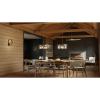 Progress Lighting P710117-196 Breckenridge Collection 11 in. One-Light Aged Bronze Rustic Farmhouse Wall Bracket with