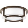 Progress Lighting P3976-20 GU24 Flush Mount, 4-26-watt
