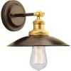 Progress Lighting P7156-81 Archives 1 Light Adjustable Swivel Wall Sconce, 9″(Antique Bronze)