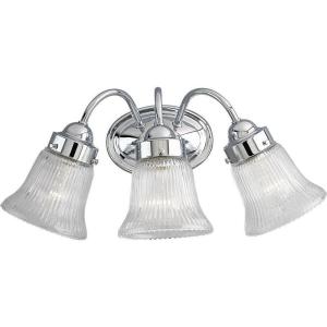 Progress Lighting P3289-15 3 Light Bath Fixture, Polished Chrome(Chrome)