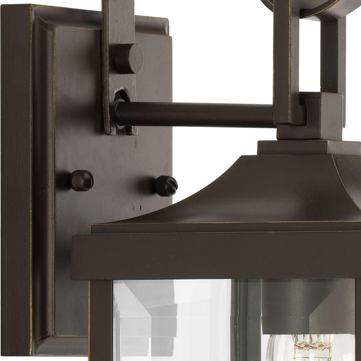 image:imageGibbes Street Collection 2Light Clear Beveled Glass New Traditional Outdoor Medium Wall Lantern Light Antique Bronze1 Light