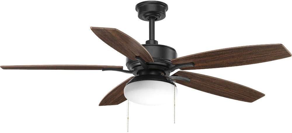 image:imageProgress Lighting Billows Collection 52 5 Blade Ceiling FanBlack