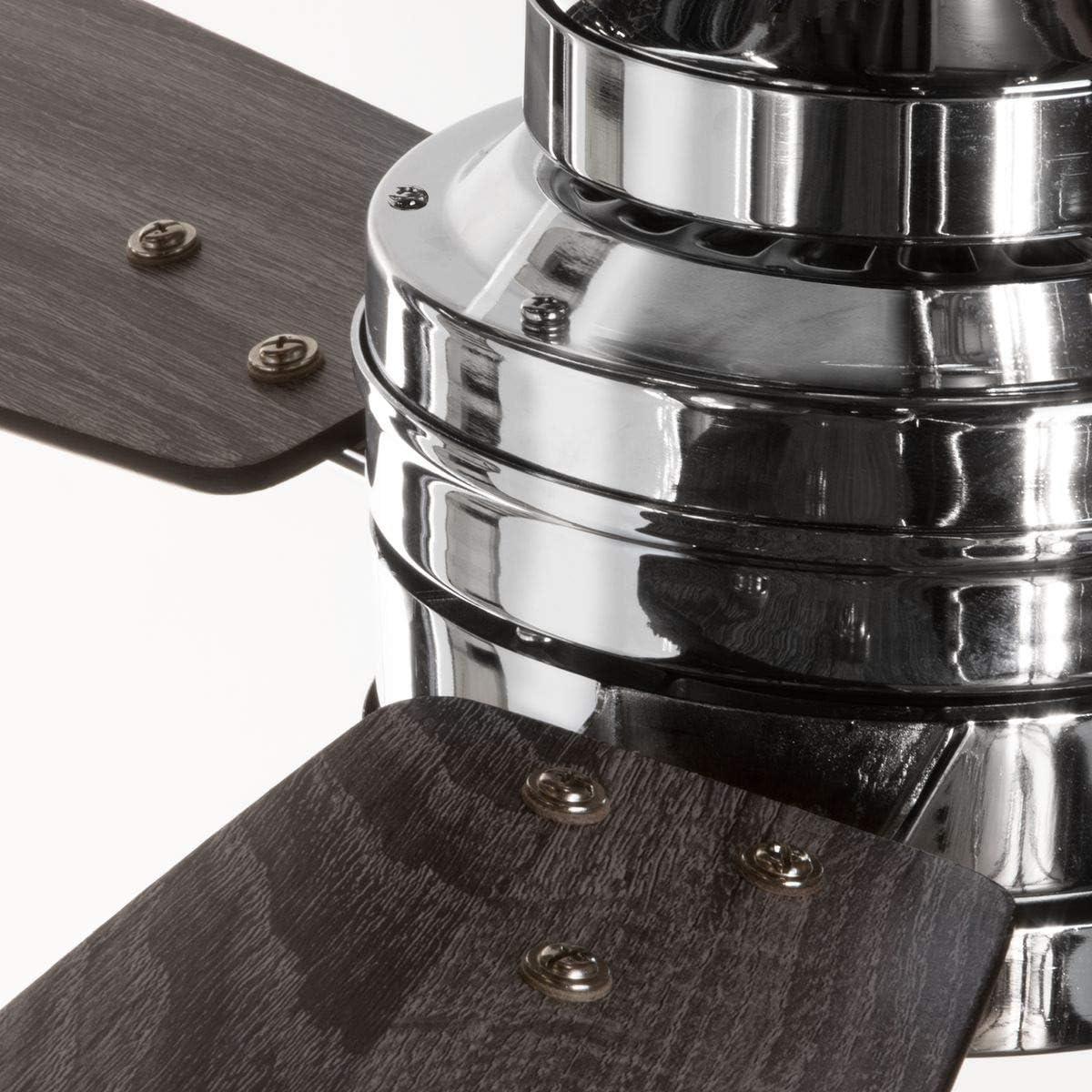 image:imageProgress Lighting Gaze Collection 60 LED ThreeBlade Ceiling FanPolished Chrome