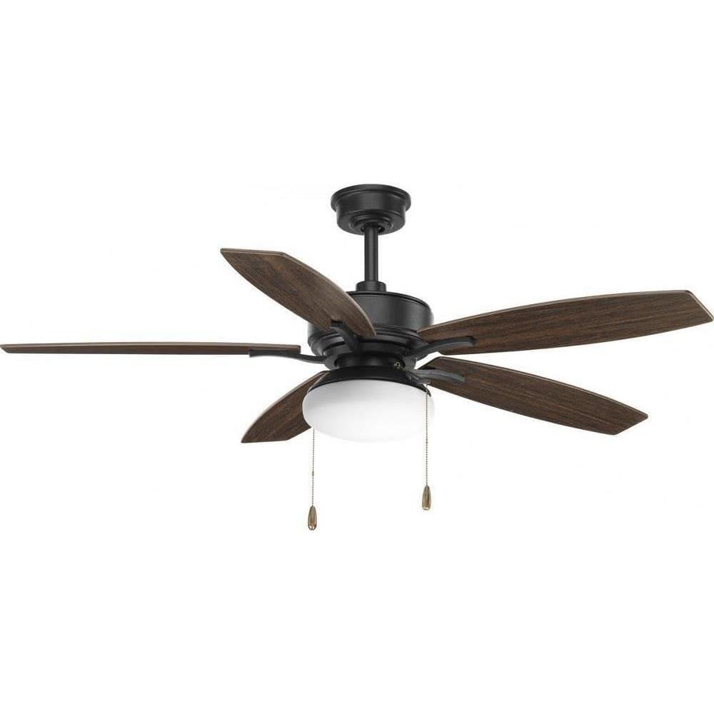 image:imageProgress Lighting Billows Collection 52 5 Blade Ceiling FanBlack