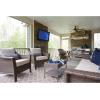 Progress Lighting AirPro Collection 52” Five-Blade Indoor/Outdoor Ceiling Fan(Bronze)