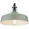 Progress Lighting Cedar Springs Collection 1-Light Farmhouse Outdoor Extra-Large Wall Lantern Light Pistachio(Green)