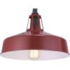 Progress Lighting Cedar Springs Collection 1-Light Farmhouse Outdoor Extra-Large Wall Lantern Light Pistachio(Red)