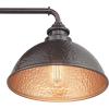 Progress Lighting Englewood Collection 1-Light Farmhouse Outdoor Medium Wall Lantern Light Textured Black, 10.38×12.00×12.00(Bronze)