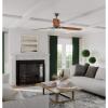 Progress Lighting Gaze Collection 60” LED Three-Blade Ceiling Fan(Bronze)