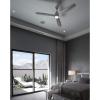 Progress Lighting Gaze Collection 60” LED Three-Blade Ceiling Fan(Polished Chrome)