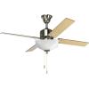 Progress Lighting P2531-20 52-Inch 4-Blade Ceiling Fan,Antique Bronze(Nickel)