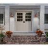 Progress Lighting P5723-71 Brookside Outdoor, 12-Inch Width x 12-5/16-Inch Height, Black(Copper)