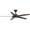 Progress Lighting Signature Plus II Collection 54” LED Five Blade Fan(Bronze)