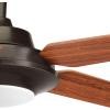 Progress Lighting Signature Plus II Collection 54” LED Five Blade Fan(Bronze)