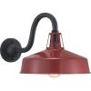 Progress Lighting Cedar Springs Collection 1-Light Farmhouse Outdoor Extra-Large Wall Lantern Light Pistachio(Red)