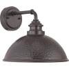 Progress Lighting Englewood Collection 1-Light Farmhouse Outdoor Medium Wall Lantern Light Textured Black, 10.38×12.00×12.00(Bronze)