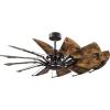 Progress Lighting P250000-129 Springer Collection DC Motor Windmill Farmhouse, 60-Inch, 12-Blade Ceiling Fan, Architectural Bronze(Architectural Bronze)