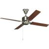 Progress Lighting P2531-20 52-Inch 4-Blade Ceiling Fan,Antique Bronze(Nickel)