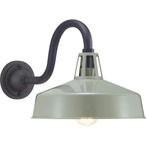 Progress Lighting Cedar Springs Collection 1-Light Farmhouse Outdoor Extra-Large Wall Lantern Light Pistachio(Green)