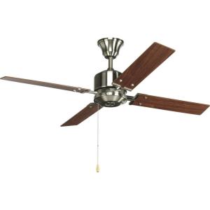 Progress Lighting P2531-20 52-Inch 4-Blade Ceiling Fan,Antique Bronze(Nickel)