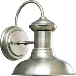 Progress Lighting P5723-71 Brookside Outdoor, 12-Inch Width x 12-5/16-Inch Height, Black(Antique Nickel)