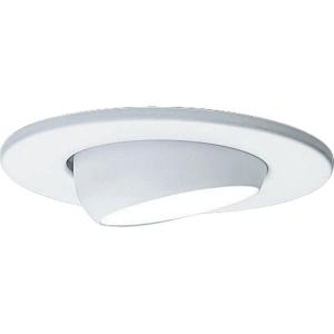 Progress Lighting P8046-20 4-Inch Incandescent Eyeball Recessed Light Trim Finish, Antique Bronze(White)