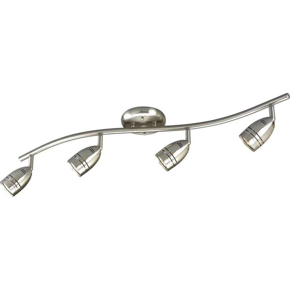 image:imageProgress Lighting P616309WB 4Light Wavy WallCeiling Mount Directional Brushed Nickel