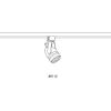 Progress Lighting P6112-09 Head Track, 2-9/16-Inch Width x 5-7/8-Inch Height, Silver