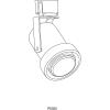 Progress Lighting P6325-31 High Tech Track Head, Black