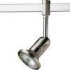 Progress Lighting P6125-09 12 Volt MR16 Flex Track Head with Fixed Gimbal, Brushed Nickel