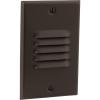 Progress Lighting P6828-20/30K Seoul LED Louvered Vertical Step/Wall Light, Antique Bronze(Antique Bronze)