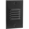 Progress Lighting P6828-20/30K Seoul LED Louvered Vertical Step/Wall Light, Antique Bronze(Black)