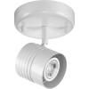 Progress Lighting Satin One-Head Multi-Directional Track, Kitson Collection, Indoor, P900013-028, Satin White(White)