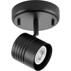 Progress Lighting Kitson Collection Satin White Four-Head Multi-Directional Track(Black)